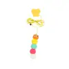 Juguetes para gatos, columpio de autoalivio, colgante para puerta, pluma elástica, palo para gato, campana, ratón pequeño, suministros para gatos