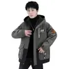 Abrigo de Invierno para Hombre, Parka con Capucha, Casual con Forro de Felpa, Engrosado, Chaqueta de Trabajo Cálida, Cortavientos, Nueva Moda de Invierno 2025