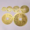 Atacado de fábrica de latão cobre brilhante face moedas ornamentos de casa atacado