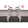 60791 Estilo Antiguo Accesorios para Ropa Han DIY Cobre Goteo de Aceite Pasador Hecho a Mano Corona para el Cabello Materiales Accesorios 18*41mm Nube Auspiciosa