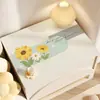 Mantel para mesita de noche, mantel de estilo minimalista, sensación de lujo ligero y alta gama, protector de mesa impermeable y resistente a las manchas, funda lavable.