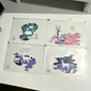 Bolsa de almacenamiento para documentos de oficina transparente para estudiante con dibujos animados, clasificación de materias de examen, tutoría, venta al por mayor