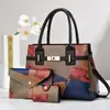 Bolsa Transversal 2025 Estilo Coreano Elegante Bolsa para Mulheres de Meia-Idade Bolsa Grande Bolsa para Mãe Bolsa de Mão Simples Tendência Nova Primavera e Verão Versátil
