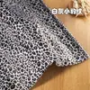 Tela de Peluche Corto con Estampado Animal Patrón de Tigre Patrón de Cebra Vaca Tela Traje de Hombre Salvaje Juguetes DIY