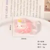 Accesorios de Resina Dibujos Animados Lindos Gatito Transparente Cachorro DIY Pegamento de Crema Funda de Teléfono Pegatinas Accesorios para el Cabello