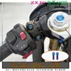 Tornillos de aleación de titanio para motocicleta Zxjc Zhang Xue 500 Rr, Tornillos modificados, Titanio quemado dorado, Negro caramelo