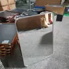 Espejo Cuadrado Minimalista con Esquinas Redondeadas para Baño, Espejo de Baño Montado en Pared con Marco de Aleación de Aluminio y Diseño de Esquinas Redondeadas