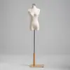 Adereços de modelo feminino adulto de meio corpo manequim de corte tridimensional pode ser profundamente inserido em todo o corpo confecção de moldes de roupas aluno iniciante