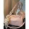 Bolso Cruzado de Moda Texturizado de Nicho Nuevo 2026 para Mujer, Bolso Baguette Plegado, Bolso de Hombro Simple de Alto Valor para Mujer