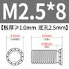 Tornillos remachables de acero inoxidable 304 Xinyi FHS-M2.5*6/8/12/14/15/18/20