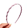 Diadema Fina Ondulada para Mujeres con Coronilla Alta, Diadema Antideslizante Dentada para Peinar el Cabello, Lavarse la Cara y Aplicar Mascarillas Faciales, Accesorio Diario para el Cabello