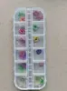 Nuevo Estilo Japonés y Coreano Arte de Uñas Flor Seca 12 Margarita Grácil Narciso Pegatina de Pollo Flor de Color Joyería para Uñas Transfronterizo