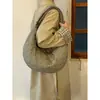 Bolsa de Algodón Acolchada Estilo Coreano tipo Empanada para Mujer 2026 Nueva de Gran Capacidad Casual para Viajes Diarios Hombro Cruzada