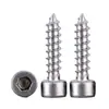 Tornillos de Acero Inoxidable 304 Ha Cabeza Cilíndrica Zócalo Hexagonal Autorroscantes M3.5-M10 Cabeza de Copa Zócalo Hexagonal Autorroscantes