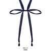 Corbata de Lazo Jk de Estilo Japonés para Mujer, Perezosa sin Nudo Rojo Vino Accesorio para Corbata de Camisa de Estudiante, Color Sólido Negro Estilo Universitario