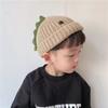 Chapéu de Bebê Outono e Inverno Chapéu Integrado ao Cachecol Chapéu de Lã Tricotado para Bebê Fofo Super Fofo Infantil com Forro de Fleece Espessado Quente
