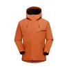 2025 Nuevo Otoño Exterior Casual Montañismo Deportes Monocapa Delgado Tres Pruebas Pareja Popular Conjunto de Dos Piezas Chaqueta Ropa Exterior