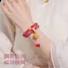 Nuevo Pulsera de Semilla de Ciruela Negra Estilo Chino Bodhi, Cuentas de Oración de Doble Círculo para Sostener en la Mano para Atraer Riqueza para Hombres y Mujeres, Pulsera Coleccionable