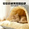 Cama para Gatos de Invierno Cálida Engrosada Cerrada para Todas las Estaciones Universal Nido para Gatos Casa para Perros Esterilla para Cama de Gatito Venta al por Mayor