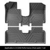 Adecuado para Alfombrillas de Suelo para Coche Genesis Gv60 23, Alfombrillas de Suelo Totalmente Ecológicas de TPE, Alfombrillas para Maletero