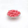 Acrílico Grande Furo Beads Plástico Redondo Beads Straight Hole Macaron Beads Candy Color Wear Thick Rope Bead Acessórios