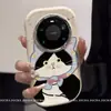 Adequado para Capa de Celular Huawei Mate80Pro Novo Fofo Design Huaweimate80 Gato com Chapéu Roxo