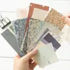 Papel de Collage Vintage Cabaña Jardín Estilo Coreano Diario Ligero Decoración DIY Base No Adhesiva Papel de Fondo para Notas