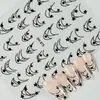 Redanco Novo Avião 3D Popular Adesivo de Nail Art DIY Francês Estrela de Cinco Pontas Decalque de Unha Dh-875