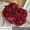 5 Hortênsias Francesas, Hortênsias Coloridas Borboleta, Decoração Artificial de Flores para Quarto de Casamento e Casa, Flores de Seda para Layout de Palco e Piso de Hotel