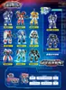 Mini Fuerza Secreta 7 Super Policía Wang Li Robot Patrullero Modelo Mecha Deformado Juguete Niño King Kong 5