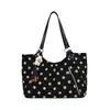 Bolso casual grande transfronterizo para mujer, nuevo bolso tote de lunares otoño 2026, bolso de hombro y axila de gran capacidad