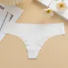 Set de Ropa Interior Europea y Americana para Mujer Tallas Grandes, Empaquetado Individualmente, de Tiro Bajo, Fino, Transpirable, de Secado Rápido, con Refuerzo de Algodón Puro, Ropa Interior Sin Costuras para Mujer