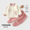 Mono cálido de manga larga para otoño e invierno para bebés y niños pequeños, unisex, con forro acolchado, lindo y adorable, calidad Grado A