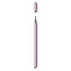 Ponta de Pano de Fibra de Dupla Finalidade Caneta Capacitiva Universal de Toque para Celular Disco Transparente Tela de Toque Caneta de Toque Stylus em Estoque
