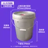 Barriles Redondos de Plástico de Colores, Barriles Químicos, Cubetas de Plástico con Asas de Hierro, Barriles Espesos para Fertilizante Estilo Americano, Barriles de Plástico para Aceite