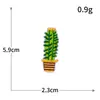 Promoção Quente Cactus Bordado Computador Lantejoulas Bordadas Adesivos de Tecido Sem Costura Desenho Animado Planta Verde Roupas Sapatos Buraco Remendo Adesivos