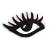 Adesivos de PVC macio de beleza cosmética de desenho animado, presilhas de cabelo, roupas, decorações planas de menina fofa, componentes de acessórios DIY