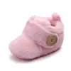 Comercio exterior nuevo zapatos para bebé de 0 a 1 año niño pequeño zapatos de tela suave para bebé zapatos de algodón cálidos venta al por mayor D0841