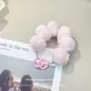 Corrente de Celular de Pelo de Coelho Tendência Pingente de Bolsa de Pelúcia Decoração de Capa de Celular Corrente Anti-Queda Outono Inverno Pérola
