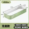 Caja de plantación de metal, macetero de acero inoxidable y hierro para jardín exterior móvil, valla para plantas verdes de balcón, maceta de aleación de aluminio
