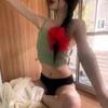 Traje de baño para mujer, Chica linda, Pechos pequeños, Tirantes recortados, Estilo pura lujuria, Traje de baño de alta gama dividido estilo coreano Ins al por mayor