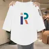 Ropa de Mujer 2026 Versión Coreana Verano Corte Holgado Popular Casual Camiseta Top Nueva Moda Elegante Cuello Redondo Talla Grande