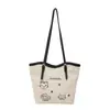 Bolso de Paja Estilo Vacaciones para Niñas Bolso de Hombro Portátil Nuevo de Moda Verano para Mujer Bolso Tote Tejido de Gran Capacidad Estilo Extranjero