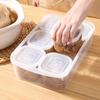 Caja para Sopa Congelada, Caja para Reempaque de Caldo, Caja para Conservación de Sopa de Pollo, Caja de Almacenamiento para Refrigerador Congelador de Sopa de Huesos de Grado Alimenticio