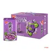 Yinlu Haozhou 280g*12 Latas de Mingau Oito Tesouros, Caixa Fechada de Mingau Instantâneo, Batata Doce Roxa, Arroz Negro, Milho, Feijão Vermelho, Mingau de Aveia