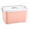 Caja de almacenamiento portátil de color brillante Haina caja Bainer caja de acabado para el hogar caja de almacenamiento dos al por mayor leche nuevos productos