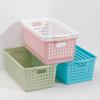 Cesta de Almacenamiento Rectangular de Plástico Cesta para Lavar Verduras Cesta para Frutas y Verduras Cesta para Almacenar Snacks Marco para Almacenar Juguetes de Niños