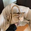 Bolsas de Nicho de Alto Padrão Transfronteiriças para Mulheres 2025 Nova Bolsa Transversal Versátil de Verão Casual Portátil Plissada Bolsa para Sogra