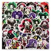 50 Peças de Adesivos de Circo Sinistro para Jogos Otome de Micro-Terror, Capa de Celular de Arlequim, Computador e Adesivos DIY