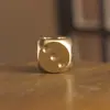 Venda Quente Transfronteiriça Dados Sólidos de Latão Dados Criativos de Cobre Dados de Mahjong para Boate Bar Artesanato
